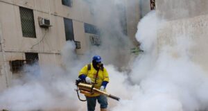 Fumigación en Lago Azul benefició a más de 1.400 personas