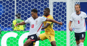 FIEBRE MUNDIAL: nglaterra no pudo Ghana