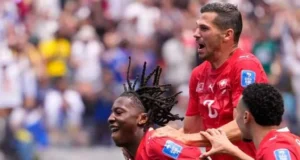 FIEBRE MUNDIAL: Suiza sumó 3 puntos tras golear a Bosnia