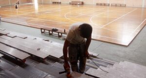Arranca la recuperación en el gimnasio «Borjas Romero» de LUZ