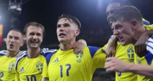 FIEBRE MUNDIAL: Suecia goleó a Túnez