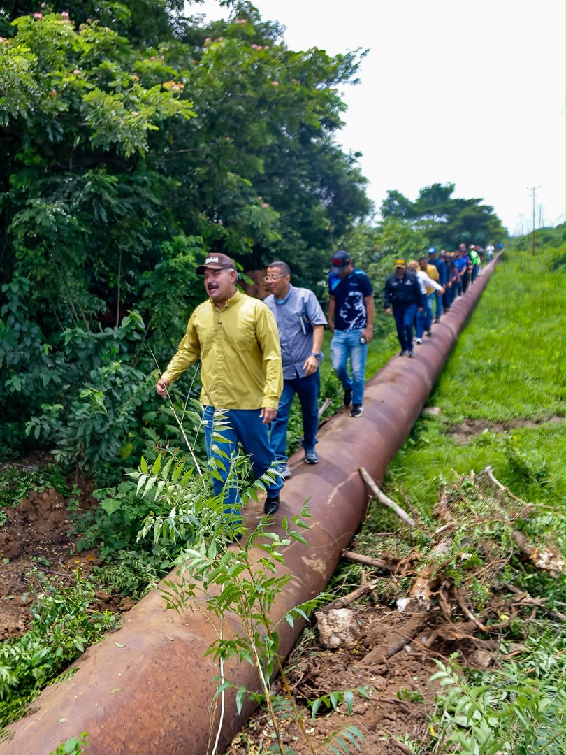 Gobernación del Zulia inició la sustitución de colectores y nueva aducción de agua potable en Lagunillas