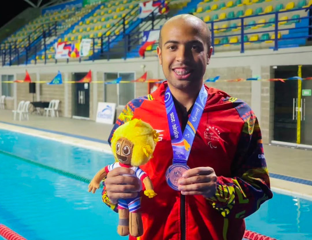 Estudiante de LUZ aportó bronce a Venezuela en Juegos Parasuramericanos de Colombia