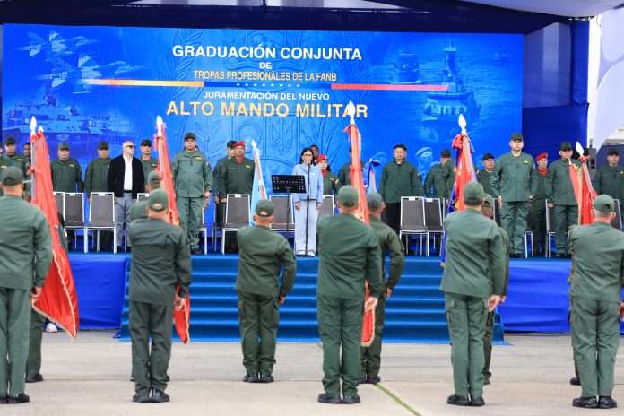 Presidenta Delcy juramentó al nuevo alto mando militar