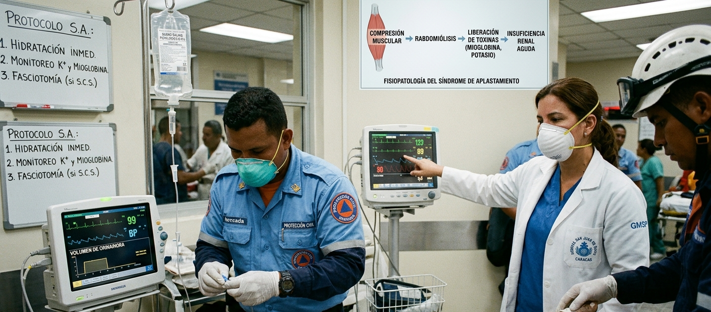 Síndrome de aplastamiento: El peligro invisible tras un sismo y cómo salvar vidas