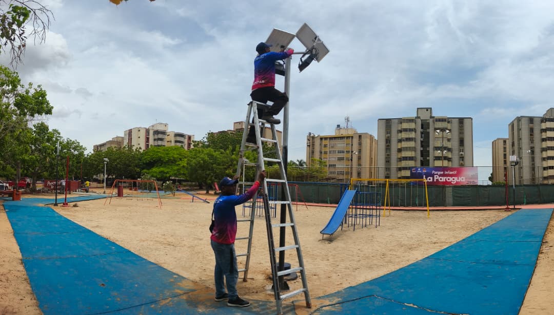 Parque La Paragua volvió a la vida: Entregado rehabilitado por la Alcaldía de Maracaibo