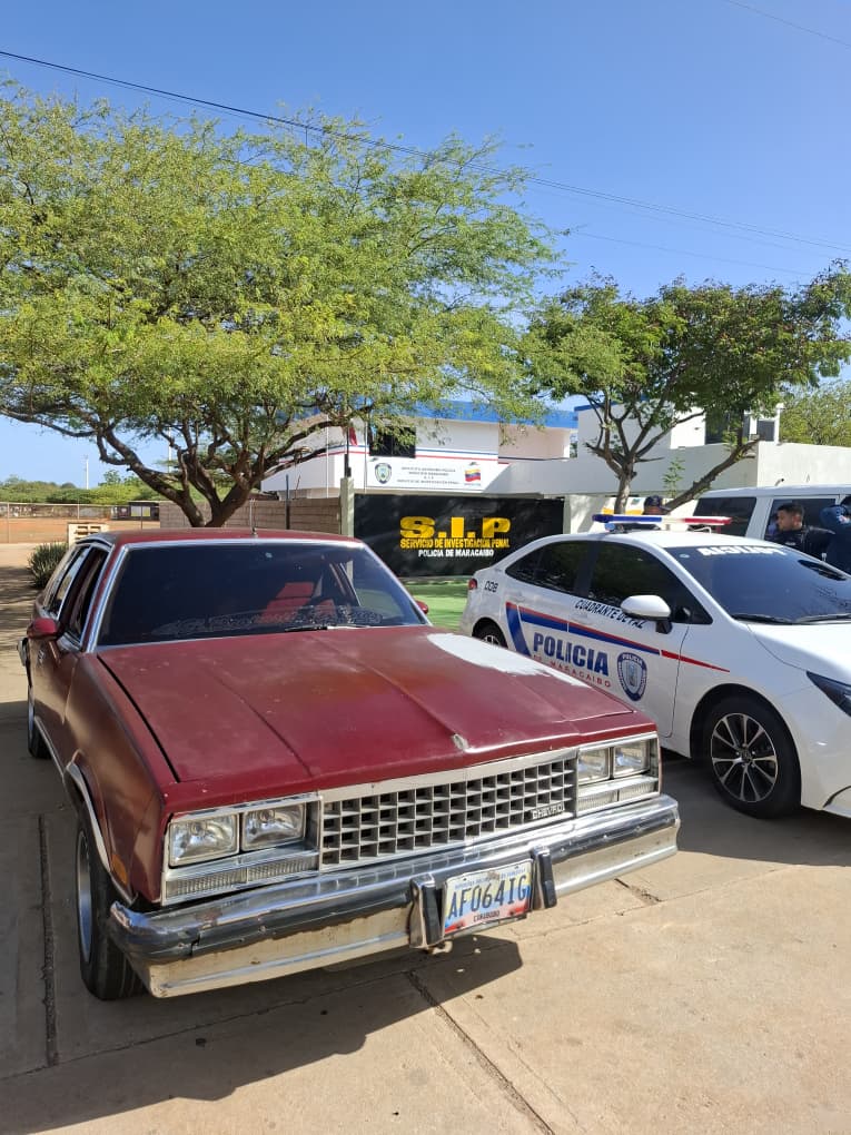 Retenido vehículo de conductor que huyó tras causar accidente contra una familia en Maracaibo