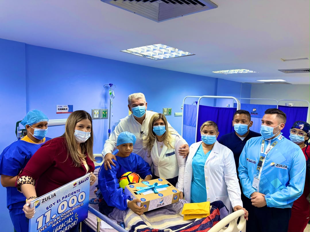 Jeremías, el rostro 11.000 de los pacientes operados por el Plan Quirúrgico Nacional en el Zulia