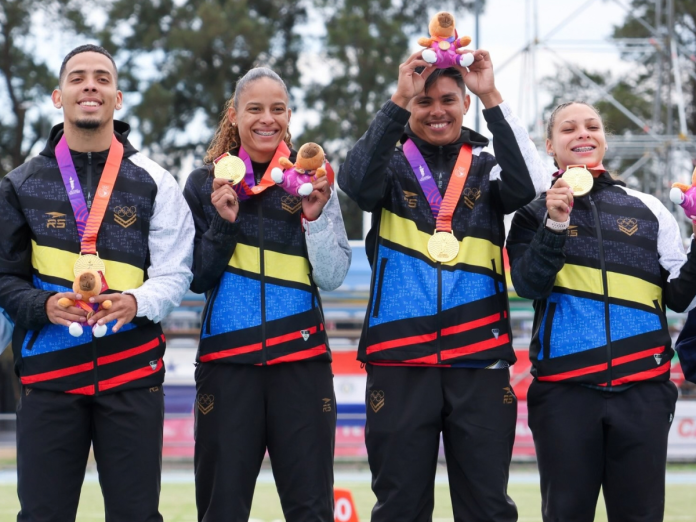 JUEGOS SURAMERICANOS: Relevo 4×100 criollo conquistó la dorada
